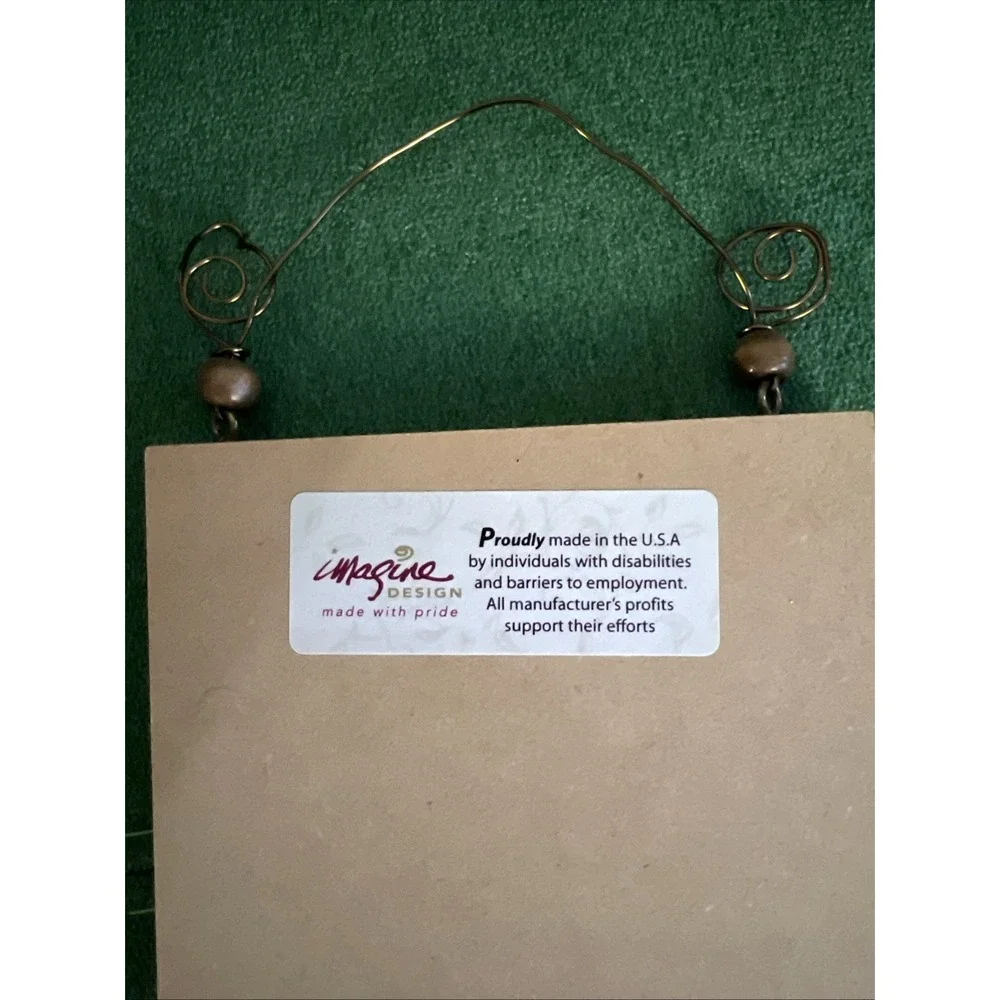 Wall Hanging Decor Wood Sign Plague Love Joy Peace Inspirational Message USA 14